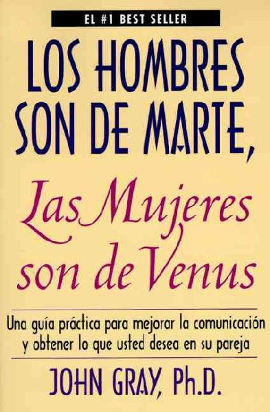 Men are from mars, women are from venus